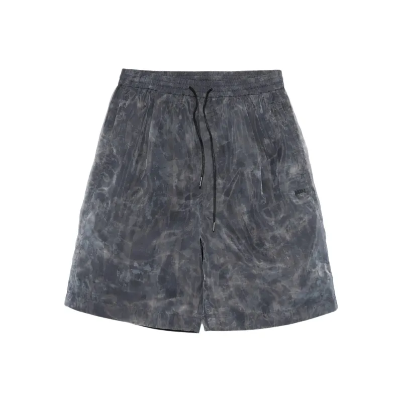 JUUN.J Organza overlay Shorts-0