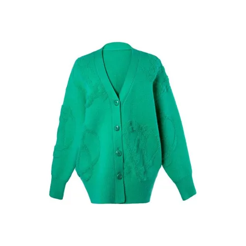 LOFT SHINE Loose Fit Knitwear Women's Green