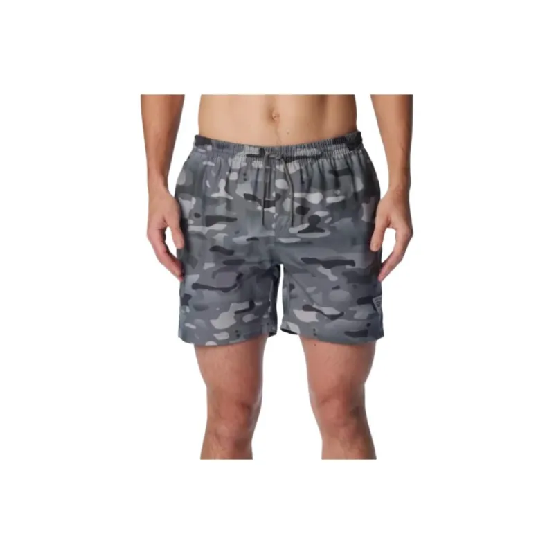 Columbia PFG Rambler Casual Shorts Men's City Gray-0