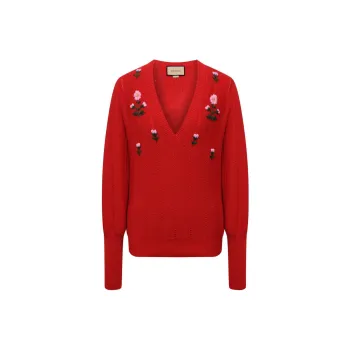 GUCCI Sweaters Women's Red