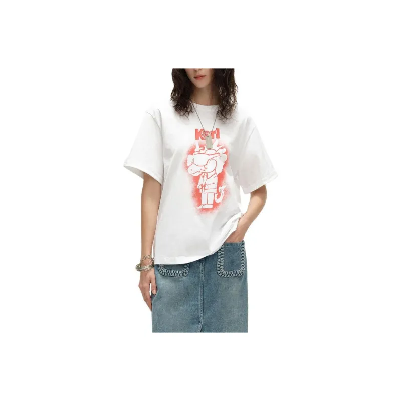 KARL LAGERFELD T Shirt Women's White-0