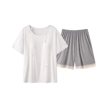 Jovini Pajama Set Women's Light Gray