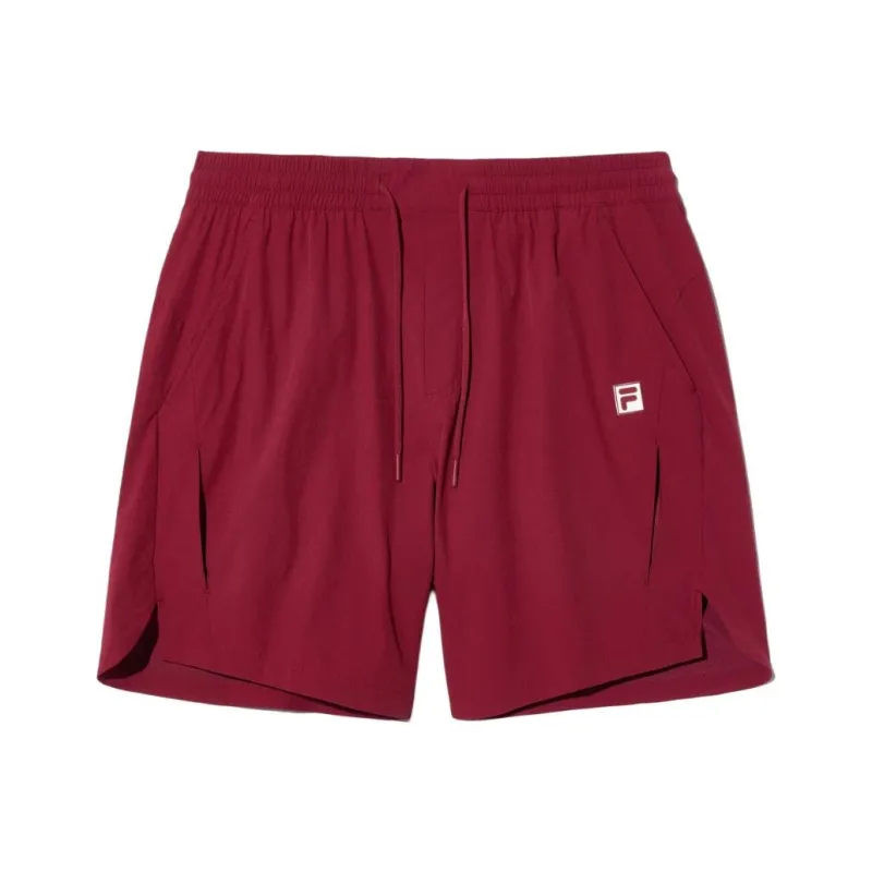 FILA Casual Shorts Men's Burgundy-0