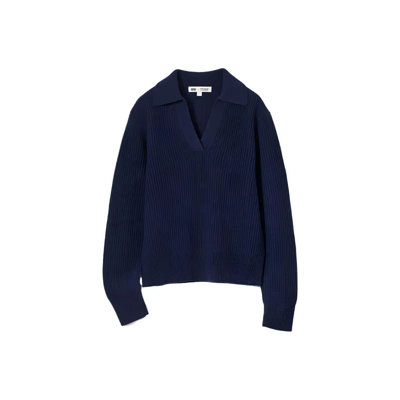 UNIQLO x CDC FW23 Sweater Women's Navy Blue-0
