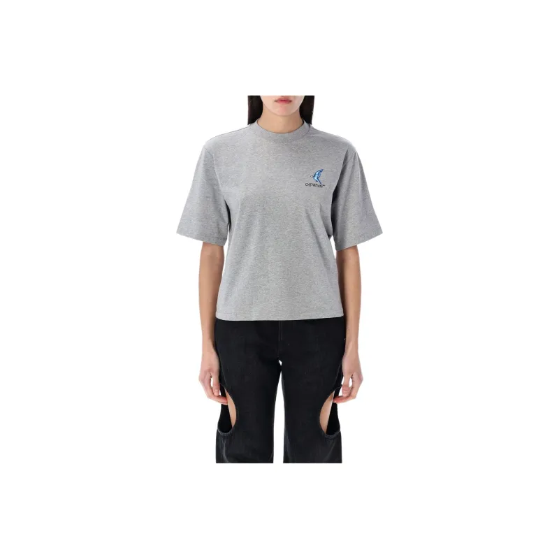 OFF WHITE Fresco Arrow Crewneck T Shirt-0