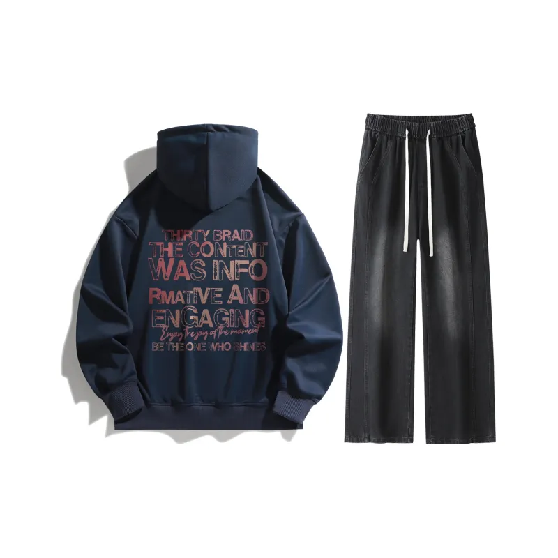 30BRAID Sweatshirt Sets Unisex-22