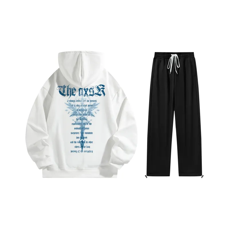 A.X.S.K Sweatshirt Sets Unisex-10