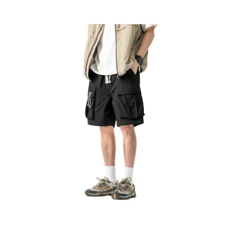 MIIRACER Casual Shorts Unisex Dark Red