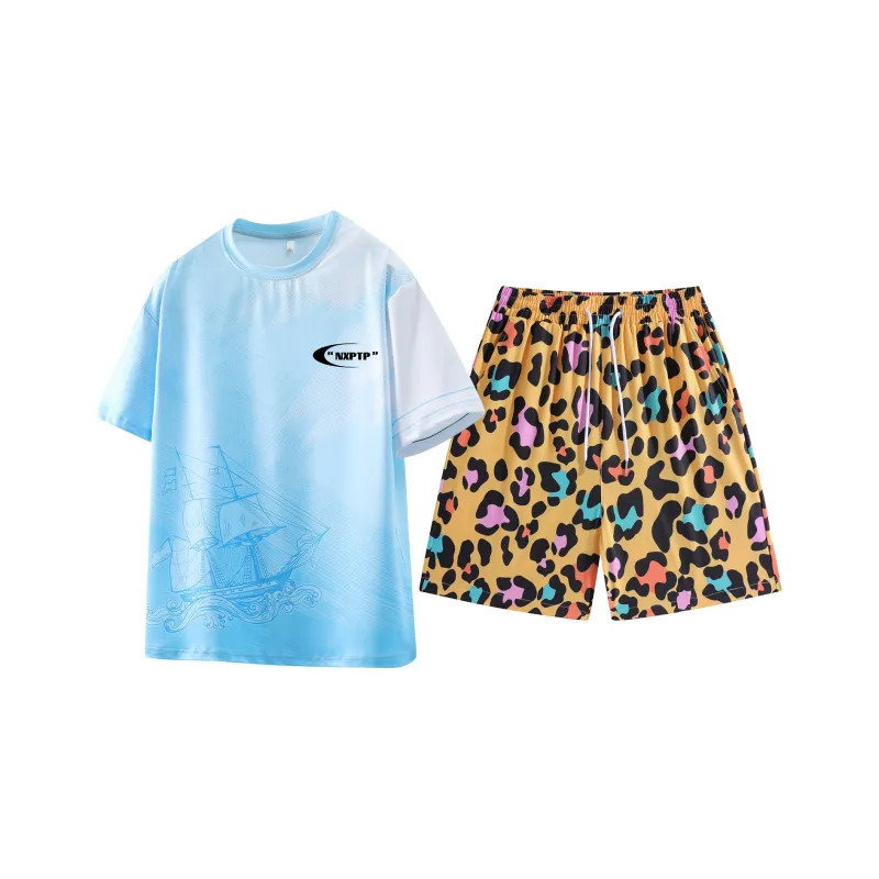 NXPTP Casual Sportswear Summer Unisex-4