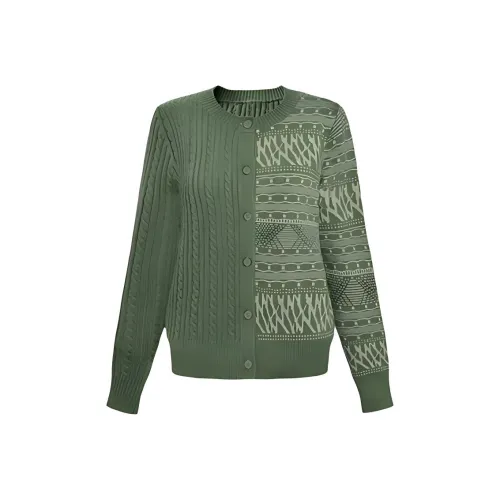 DIFFIE RIEGER Sweater Women's Green