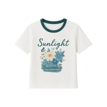 LUYOUYE T Shirts Women's Blue