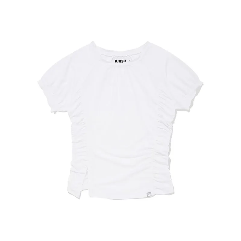 Kirsh SS24 Raglan Sleeve T Shirt Women's White-0