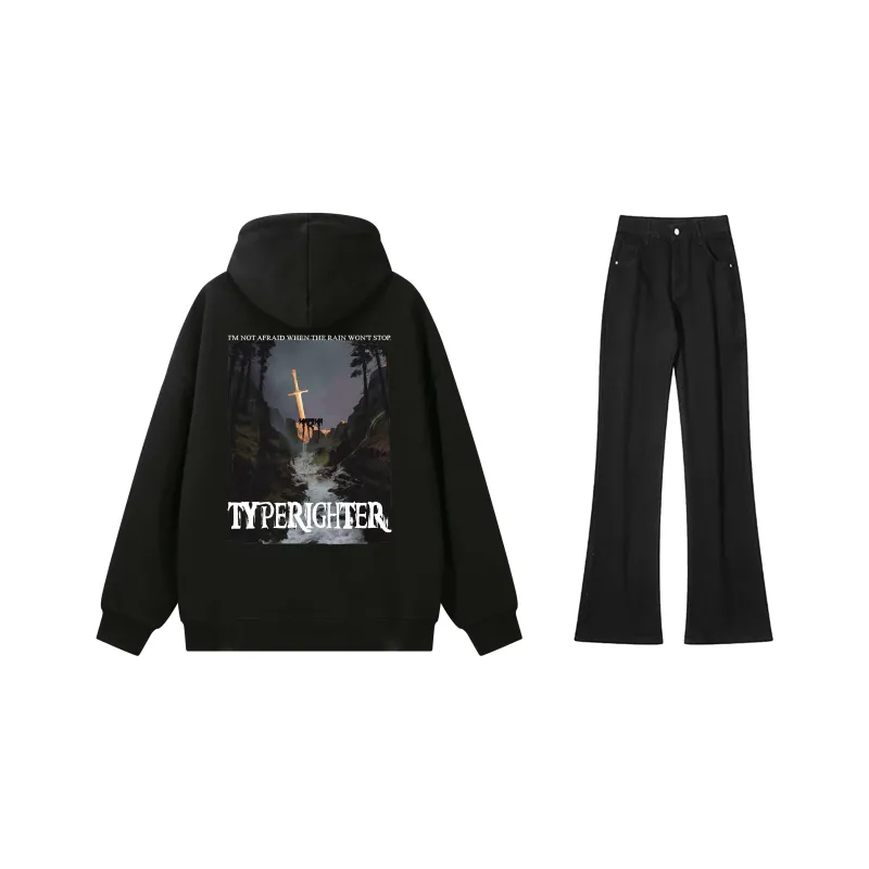 TYPERIGHTER Sweatshirt Set Unisex-0