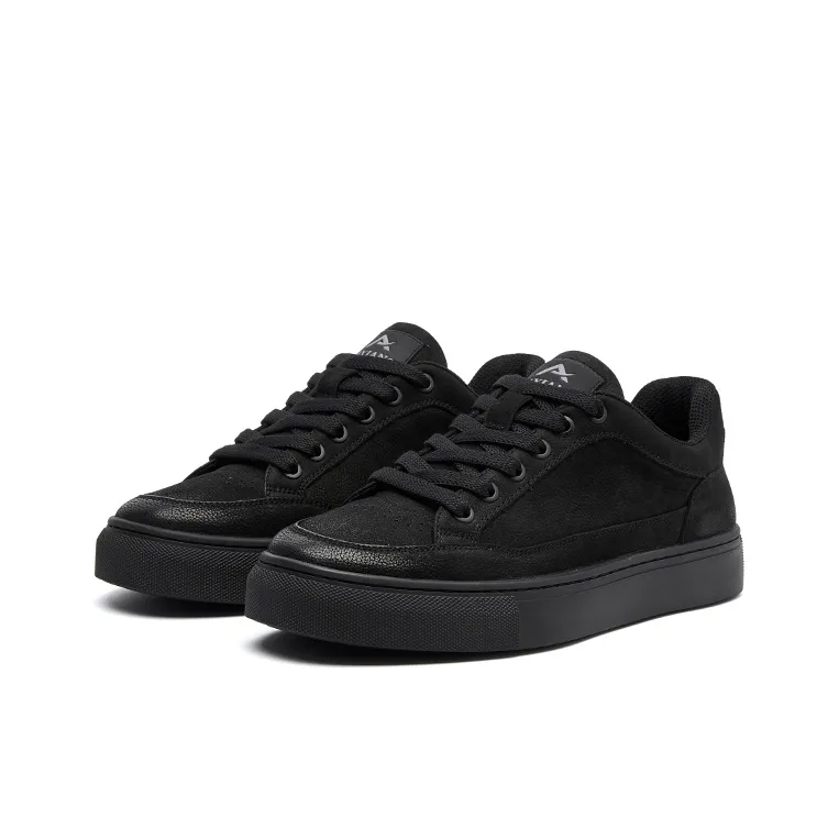 Oak Elephant Coverage Low Top Skateboard Shoes Men's Black-2