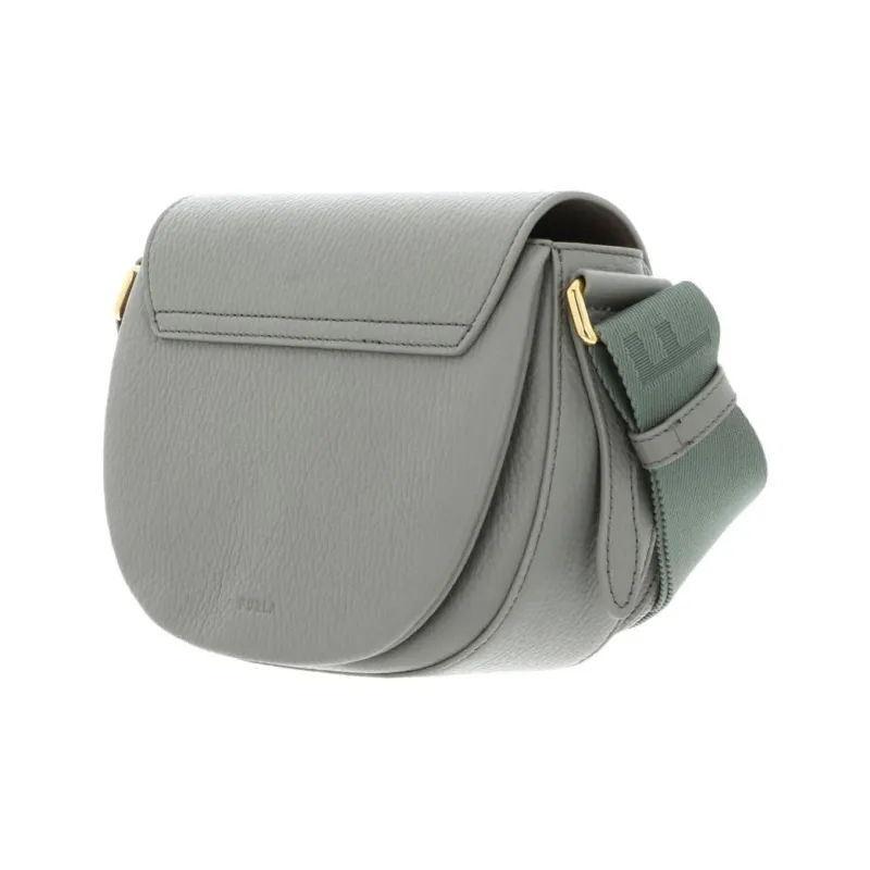 Furla Leather Shoulder Bag Mini Women's Green-2
