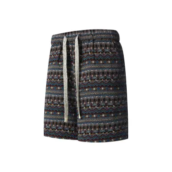 UPZCY Casual Shorts Unisex Sri Lanka Blue