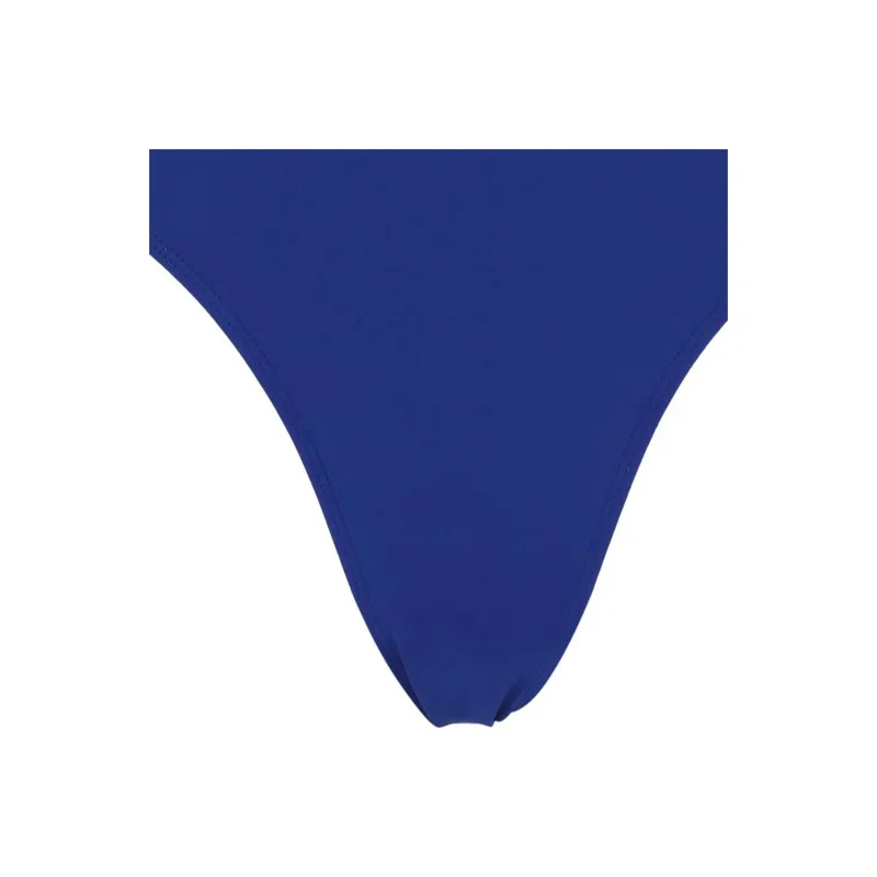 VERSACE Greca Border High Waist Bikini Bottoms 'Purple'-3