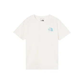 THE NORTH FACE Set in Sleeve T Shirt Women's Ecru