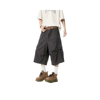 GROW DATE Casual Shorts Unisex Coffee