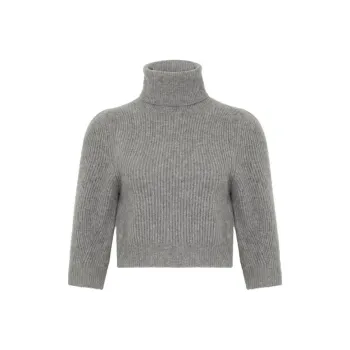 CELINE FW22 Cashmere Sweater Women's Gray