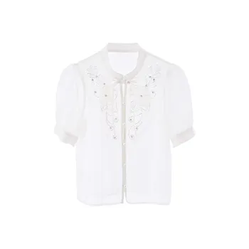 Blovelan Shirt Women's Fairy Apricot