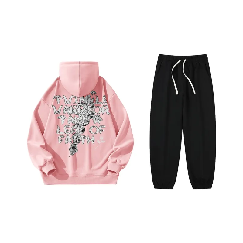 WARRIOR Sweatshirt Sets Unisex-4