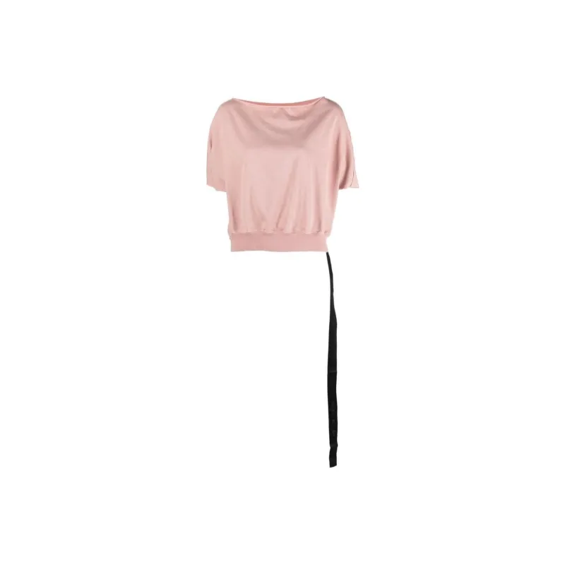 Rick Owens DRKSHDW T Shirts Women's Pink-0