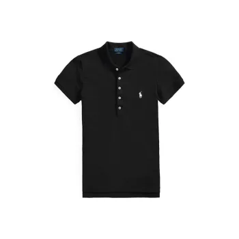 Polo Ralph Lauren SS22 Polo Shirt Women's Black