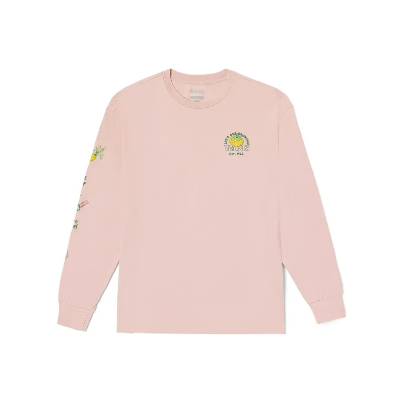 Vans Drop Shoulder Sleeve T Shirt Women's-0