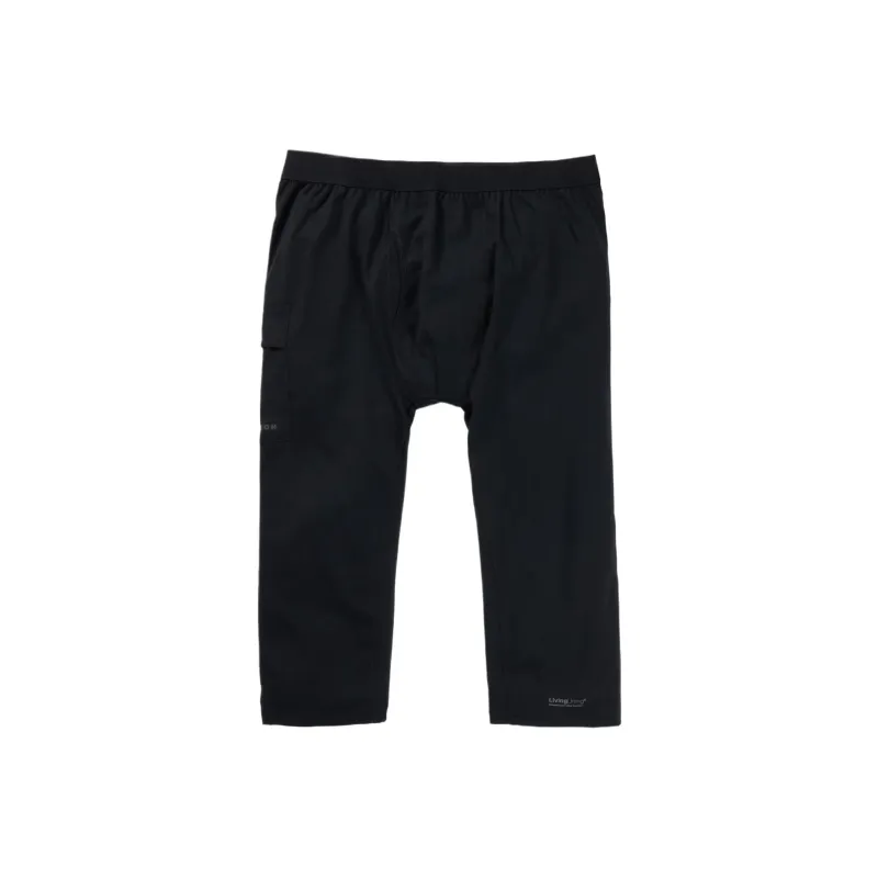 BURTON MIDWEIGHT Base Layer Three-Quarter Boot Casual Shorts Men's Black-0