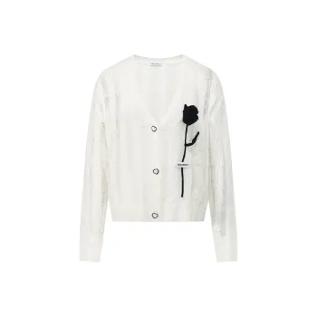 MacyMccoy Loose Fit Knitwear Women's White
