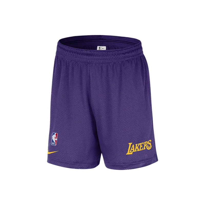 Nike Los Angeles Lakers Men's Nike Nba Mesh Shorts-0