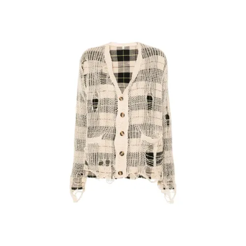 R13 Distressed Open knit Cardigan