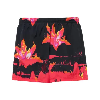 Alexander McQueen Gaphic Printed Swim Shorts