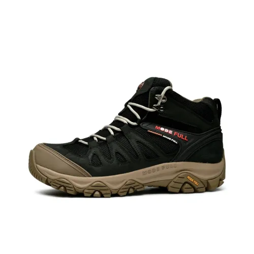MODE FULL Slip Resistant, Abrasion Resistant, Waterproof High Top Hiking Shoes Women
s