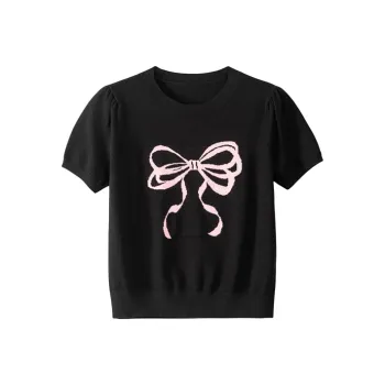 ABBY GODDESS Summer Regular T Shirt Women's Black