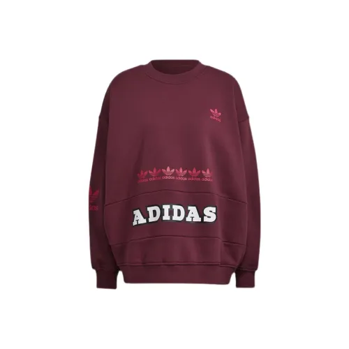 Adidas Originals Sweatshirt Women's Burgundy