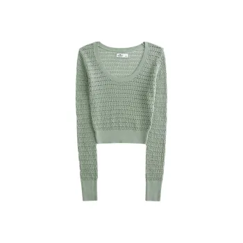 Hollister Sweater Women's Green