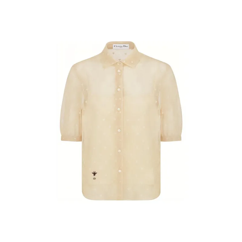 DIOR Quarterly New Products Shirts Women's Ecru-0
