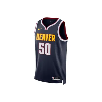 Nike x NBA Denver NuggetsIcon Swingman Basketball Jerseys Unisex Marine Blue