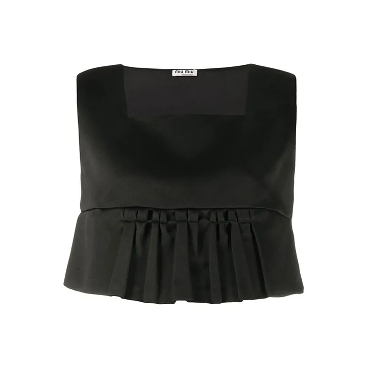MIU MIU Camisoles Women's Black-0