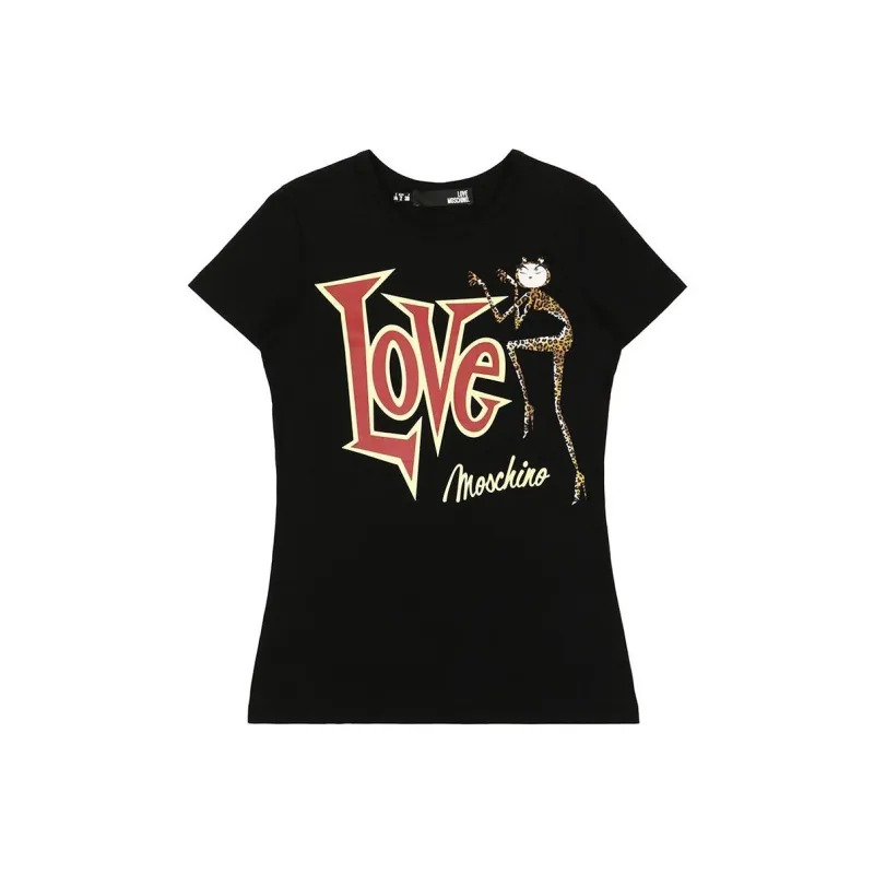 MOSCHINO T Shirts Women's Black-0