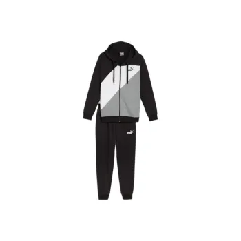 PUMA Tuta Uomo KARIA POWER Casual Sportswear Men's Black
