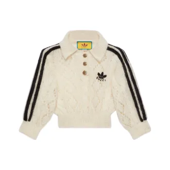 Adidas X GUCCI Knitwear Women's Ivory White
