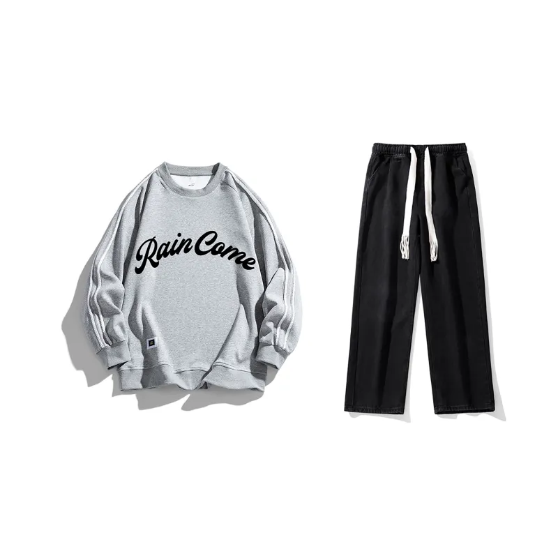 RAINCOME Sweatshirt Sets Unisex-6