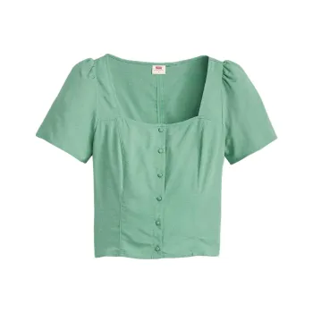 Levis Shirts Women's Green