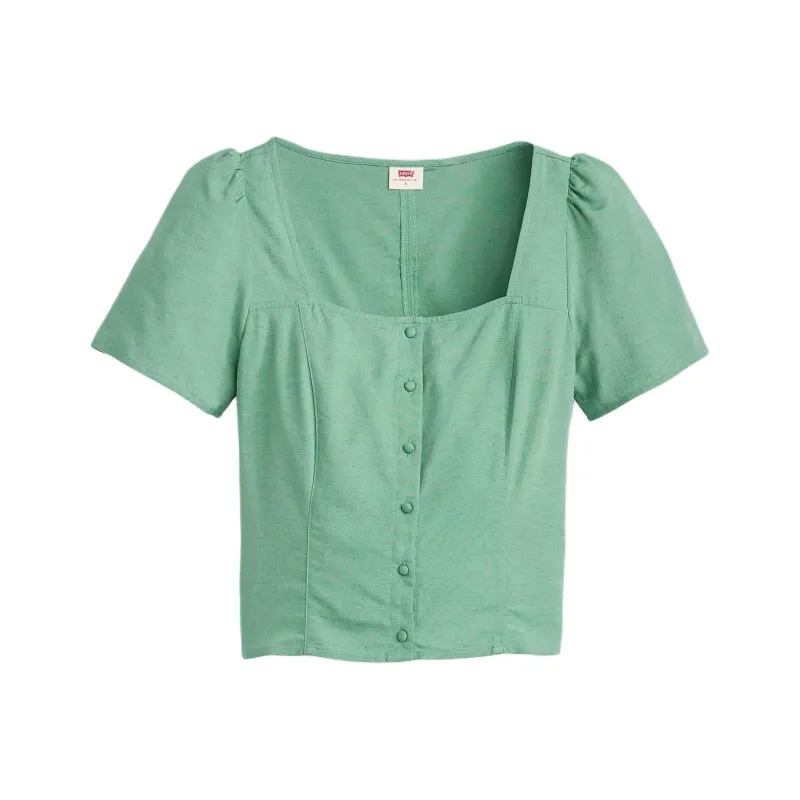 Levis Shirts Women's Green-0