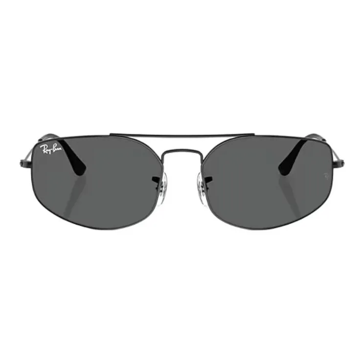 RayBan Metal Aviator Sunglasses Unisex Black-1