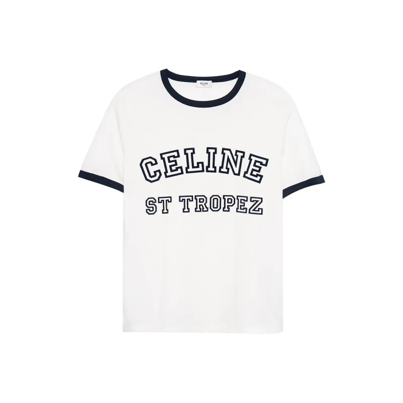 CELINE SS23 T Shirt Women's White-0