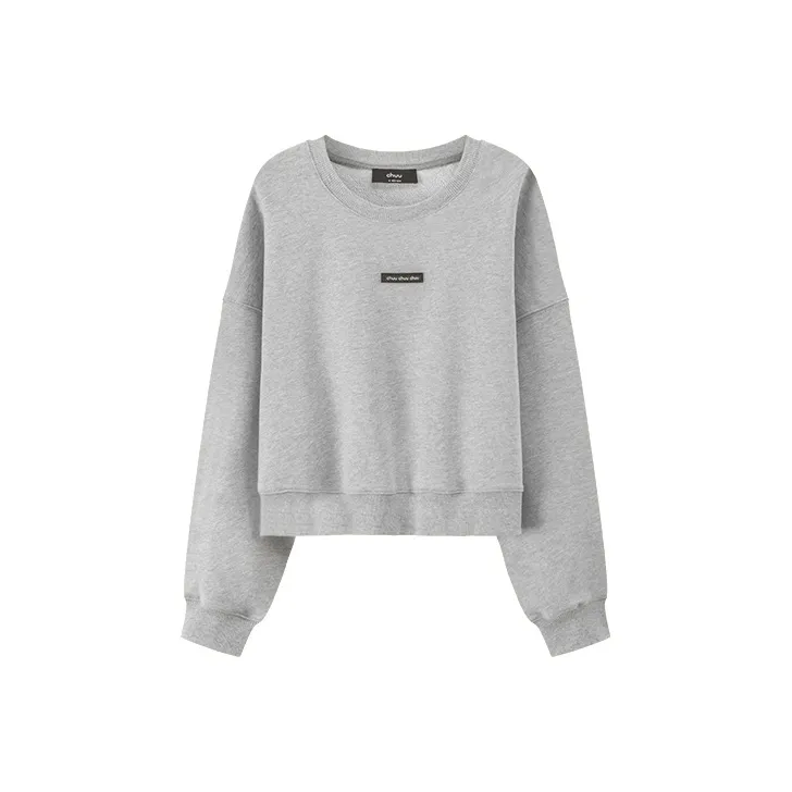 CHUU Crew Neck Loose Fit Sweatshirt Spring Women's-2